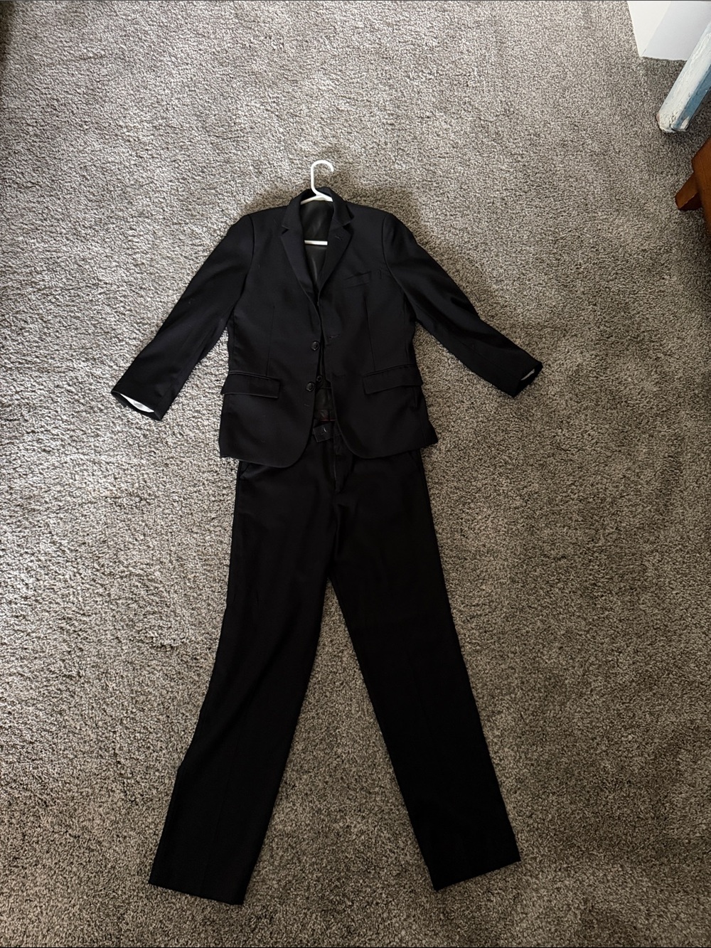 Kids Black Three-Piece Suit Set - Classic Formal Outfit